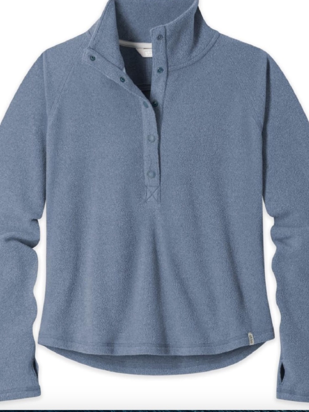 Stio Womens Turpin Fleece Snap Pullover Sz XS EUC